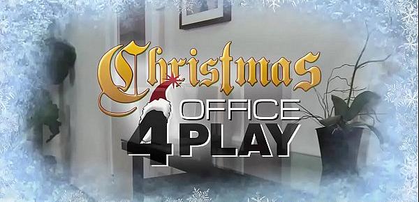  Brazzers - Big Tits at Work - Office 4-Play Christmas Edition scene starring Chanel Preston Krissy L